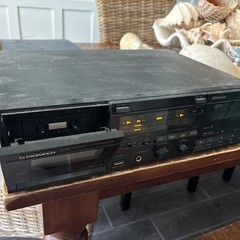 PIONEER Cassette Deck Player Vintage CT-W600R Auto Reverse TESTED & WORKING