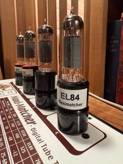 Brand New JJ EL84 / 6BQ5 Matched Quad (4) Power Tubes – Maxi Matcher Tested