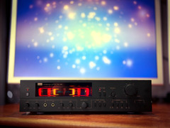 SANSUI RA-990 BROWN 🌈RaRe🌈 1983 Vintage Stereo Reverberation Amplifier Deck