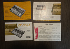 Vintage Superscope Cassette Deck Stereo System with Dolby CD-302 A Working