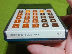 ROCKWELL Scientific Slide Rule 63R CALCULATOR DIGITRON Made in Mexico 1975
