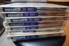 Maxell UD 35-180 Sound Recording Tape 3600 10.5in Reel to Reel NEW OLD STOCK