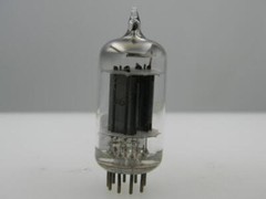 1957 Sylvania 6211 Test NOS Long Black Plates Horseshoe Get Serious Tubes D313