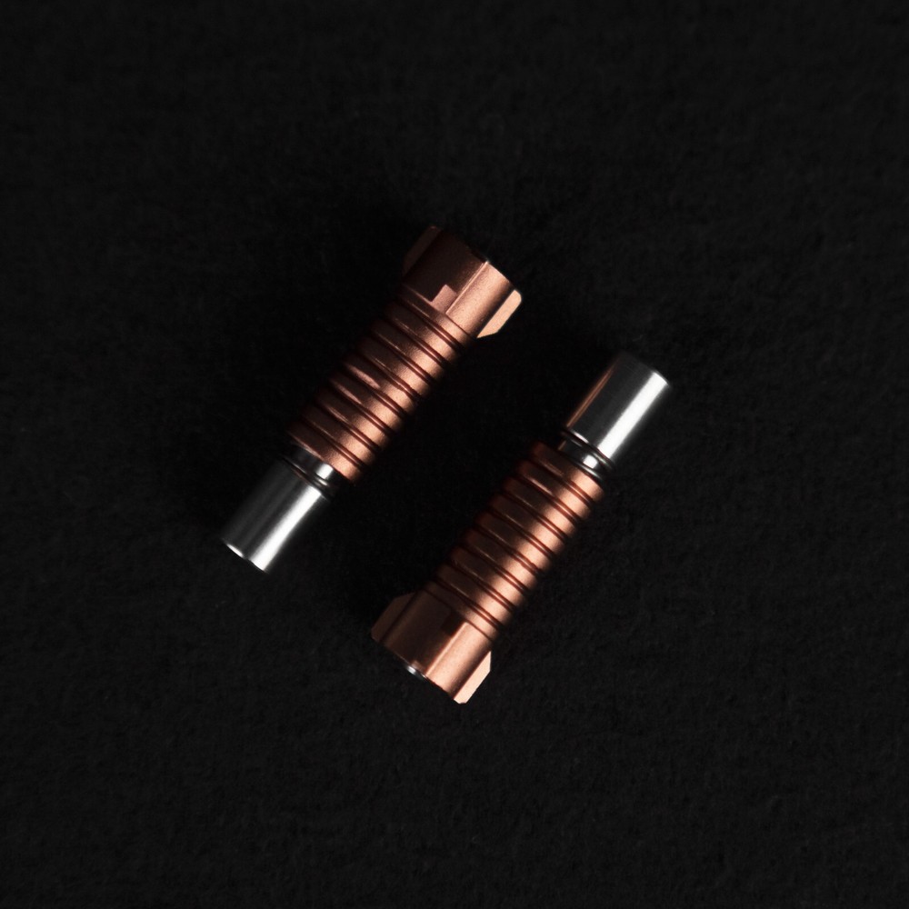 2X OTARI PIONEER Universal Trident Screw Bronze Sleeves Screw Diameter 3.0mm