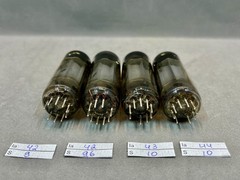 4 PCS EL 84 UNUSED VACUUM TUBE CHINA TESTED