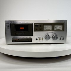 Akai CS-703D Stereo Cassette Deck Tested Good