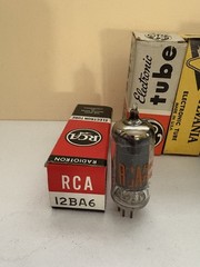 Vintage RCA GE Sylvania Int&rsquo;l C 12BA6 HF93 Vacuum Tube (5) Available