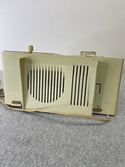 Vintage GENERAL ELECTRIC Beige AM alarm CLOCK RADIO 1960&rsquo;s Working