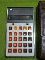 ROCKWELL Scientific Slide Rule 63R CALCULATOR DIGITRON Made in Mexico 1975