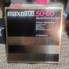Maxell UD 50-60 Sound Recording Reel Tape-Hi-Output/Extended Range-Untested