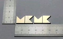 Miller & Kreisel M&K Speaker Badge logo Brushed Gold Color