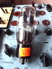 TEST. SVETLANA. Rectifier 5C3S – 5U4G, 5U4GB, 5AS4A – dual-anode 1968. pcs 1
