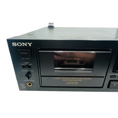 Sony TC-K222ESG 3-Head Stereo Cassette Deck ES Series HiFi Japan Junk Power OK