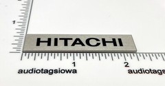 Hitachi Badge Logo Custom Made Aluminum Free Turntable Amplifier Receiver