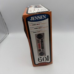 Vintage Jensen CR 225X-Am Fm Stereo Receiver-Car cassette Player Detach Face.