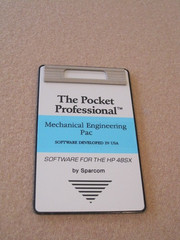 Sparcom Mechanical Engineering Pac V2.5 for Hewlett-Packard HP 48SX 48GX