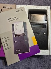 HP 82240B Infrared Thermal Printer with BOX , SEALED Manual and Thermal Paper