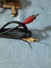 Pioneer PL-255 PL-115 Vintage Turntable For parts original RCA cables