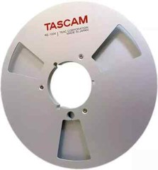 A pair Silvery TASCAM 10.5 » 1/4Aluminum Reel to Reel Tape Reel RE-1400