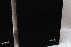 Pioneer HPM-60 Floor Standing Speakers Pair Walnut Cabinets 4-Way Vintage Hi-Fi