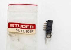 Studer A807 A812 A970 A963 A810 A9 Push-Button Switch 1x2U locking 55.15.0019
