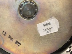(2) Vintage Braun-a/d/s 2415901 LC5 2&Prime; dome midrange drivers (8ohm)