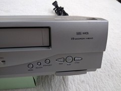Emerson EWV404 VHS VCR 4 Head Player Recorder Tested Working No Remote