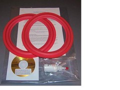 Cerwin Vega D1, CVW8, AT8, ATW8, DX1 8&Prime; Foam Surround Speaker Woofer Repair Kit