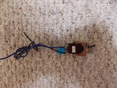 Vintage Technics SA-303 Stereo Receiver parting out power switch
