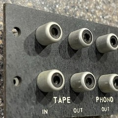 GENERIC NEW RCA JACK BOARD TAPE IN TAPE OUT PHONO OUT L&R FREE SHIPPING