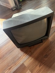 Audiovox AVT-1475 14&Prime; Color Tv/monitor Tested Working W/ Issue