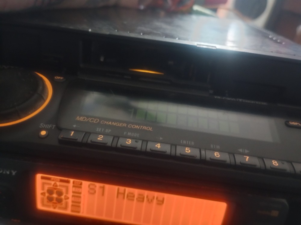 sony es mibile xr-c900 copper chassis deck w/ matching sony es mobile eq xdp-766
