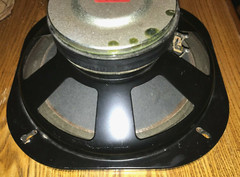 1 Pioneer Woofer FB 25-712F Come Off A PIONEER CS-R500 Speaker Work Read Please.