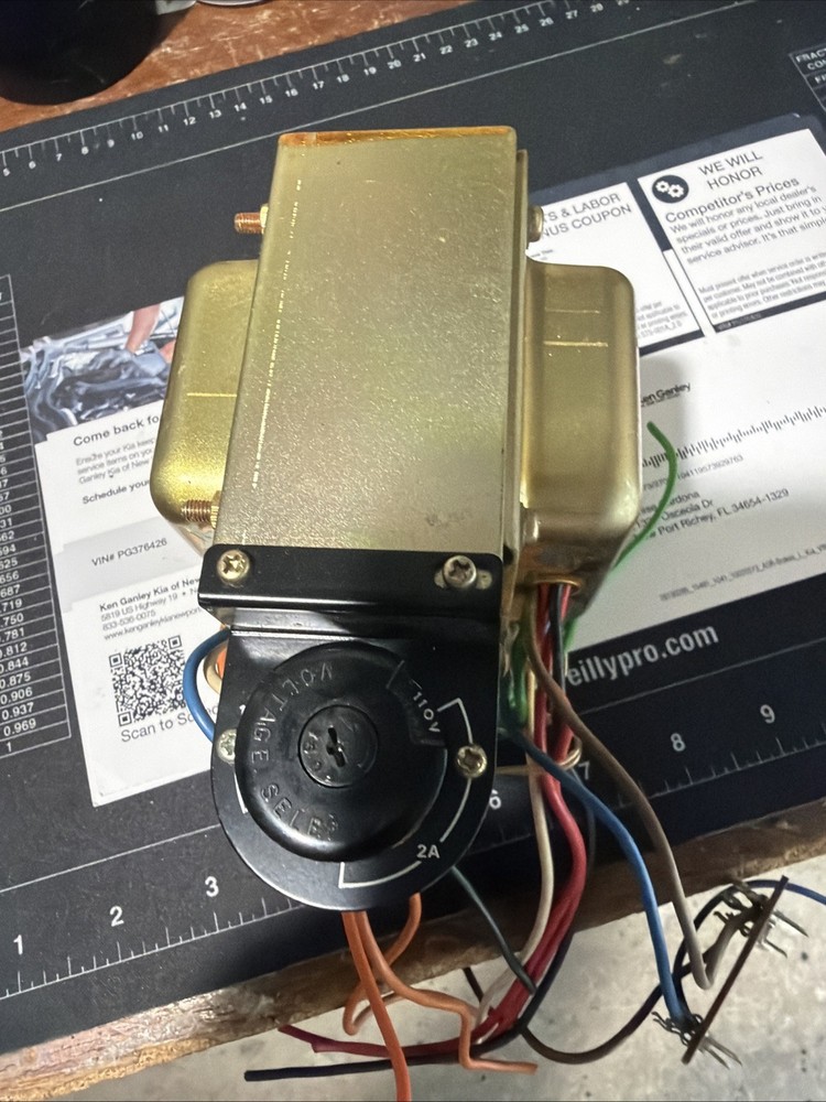 PIONEER RT-1020L Reel to Reel Parts – Power Transformer RTT-089 + Fuse – Vintage