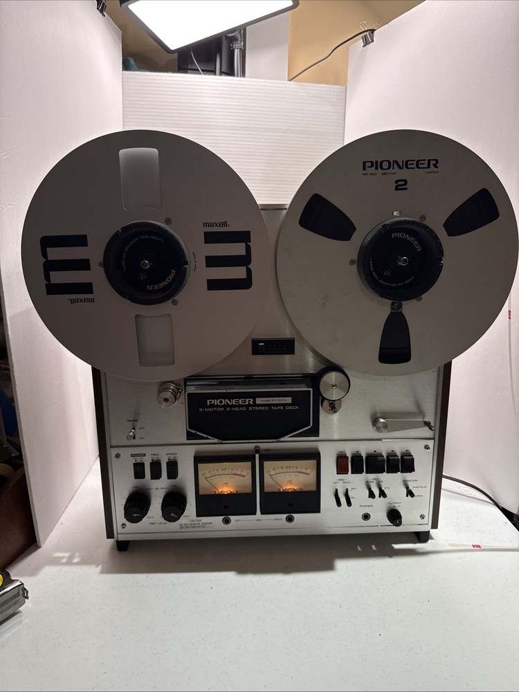 Pioneer RT-1011L Reel-to-Reel Tape Deck Read Description Mostly Works