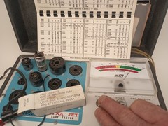 Sylvania JAN 6189W Vacuum Tube (12AU7 ECC82) Mil Specs