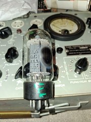 1 Strong General Electric OO Getter 6L6GC / 6L6 tube #A38