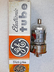 JAN 6146 GE NOS reboxed Vacuum Tube, B&K 747B Tested – will combine shipping
