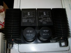 1 Mitsubishi mono/stereo power amplifier model DA-10DC,tested and working.