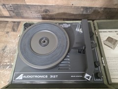 Vintage Audiotronics 312T Classroom Record Player 4-Speed Turntable 1960&rsquo;s