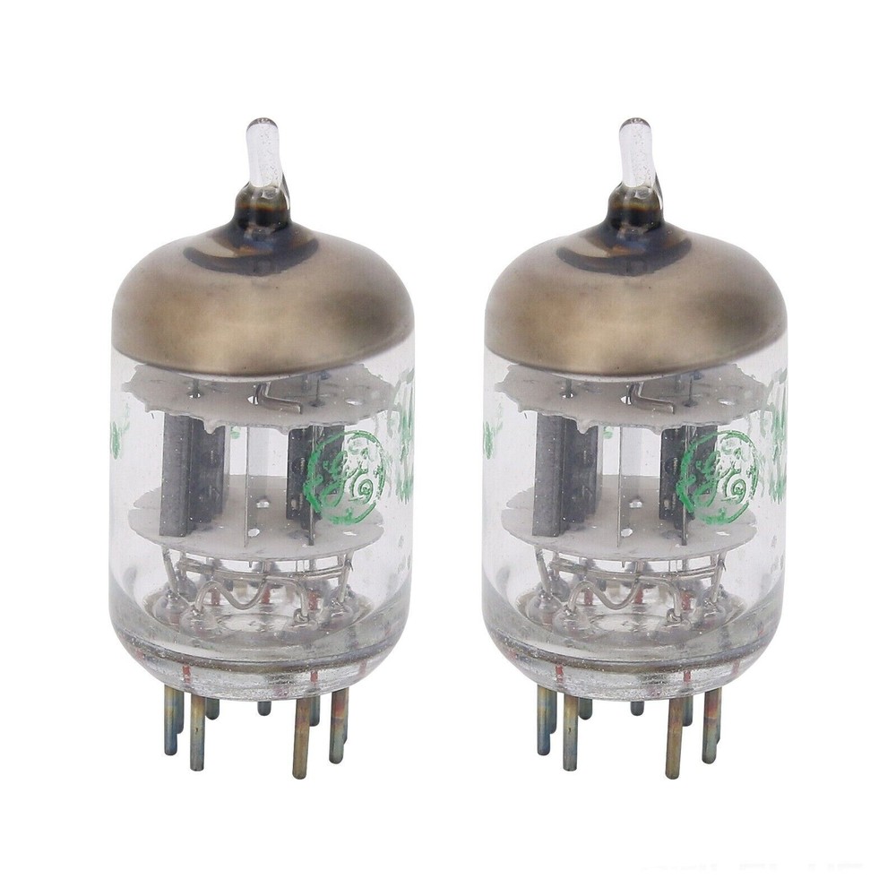 2pcs GE 5670W 5670 2C51 JAN G.E. TUBE Western Electric 396A Tube