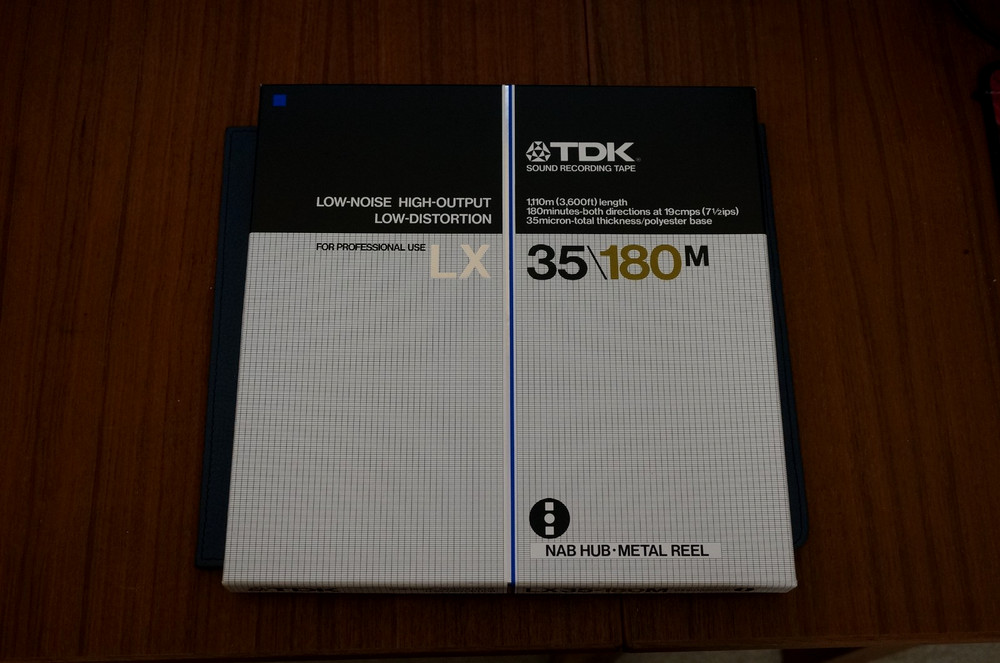 NOS TDK LX35-180M 10.5&Prime;-1/4&Prime; METAL REEL TO REEL TAPE