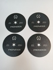 Four PIONEER RT-901 REEL TO REEL Adjusting Sheet Spacers Adaptors 0.9mm – New