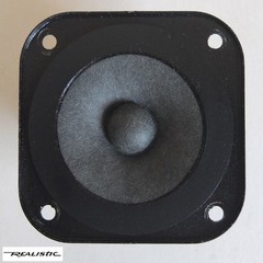vintage Realistic 1½ » cone tweeter 07123 for Minimus 26, other speakers c.1990