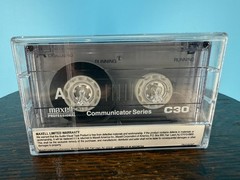 MAXELL COM-30 Professional 30 Minute Normal Bias Audio Cassette (10-Pack)