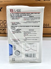Sony ES L-500 Dynamicron Blue 150m Betamax Video Cassette Blank Tape 5 Set