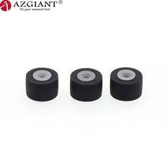 5PCS 10.5×7.2x2mm Tape Recorder Pinch Roller Wheel Rubber Pressure Belt Pulleys