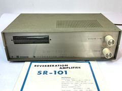 Pioneer SR-101 Vintage Tube Reverberation Amplifier with Manual, Made in Japan