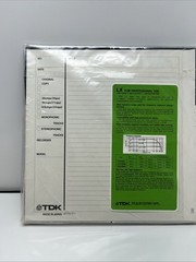 Rare Vintage TDK LX 35/180BM Reel to Reel Tape 10.5&Prime; Metal Reel NEW Read Descri