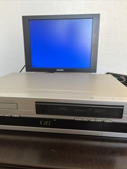 RCA DRC6100N DVD VCR Combo Player VHS Tape Cassette Recorder DVD Tested Working